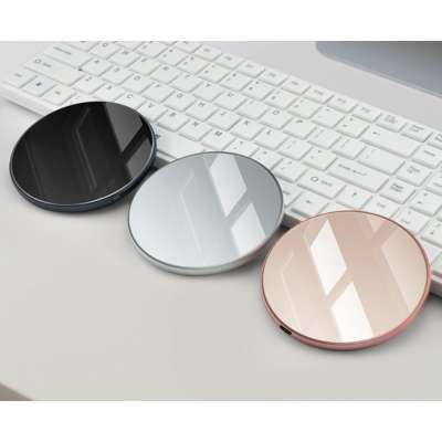 QI  Apple Samsung Wireless Charger 10W Round Wireless Charger